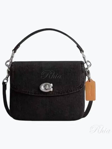 Cathy 19 Women s Chain Crossbody Bag CR662 LH Black - COACH - BALAAN 1