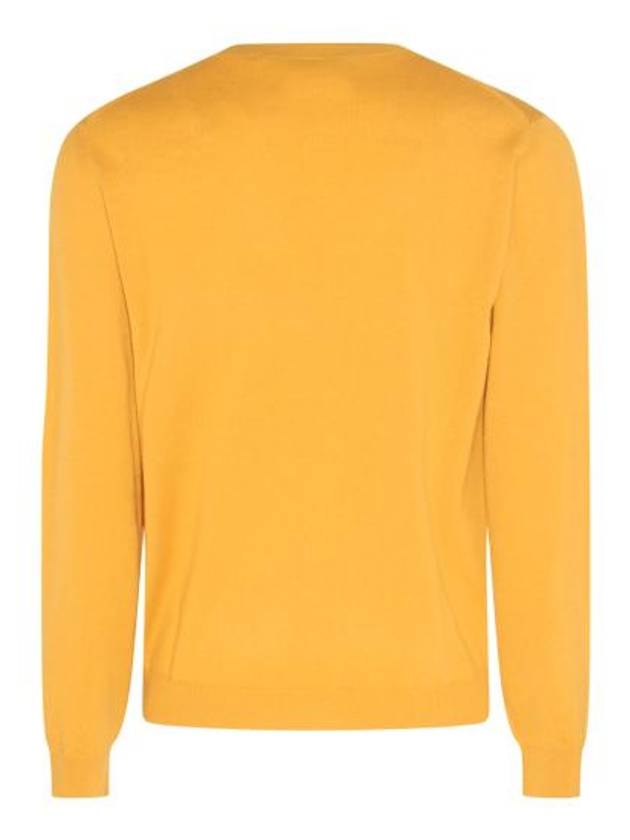 Men's Horsebit Crew Neck Cashmere Knit Top Orange - GUCCI - BALAAN 6