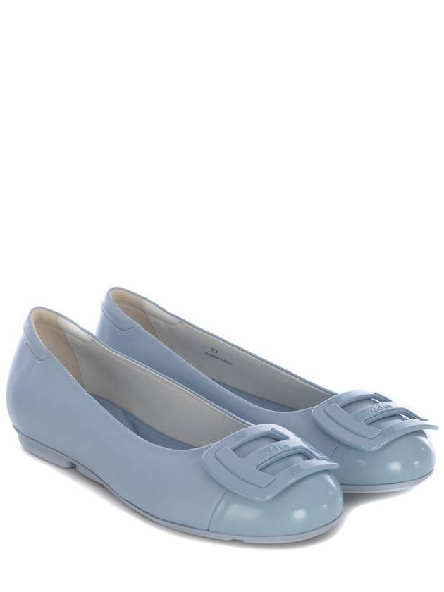 Flat Shoes HXW6610FH80R3M U030 Sky Blue - HOGAN - BALAAN 3