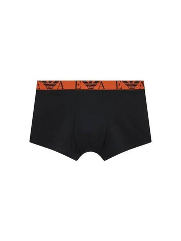 UNDERWEAR Men s Big Eagle Logo Solid Drawn Black 270170 - EMPORIO ARMANI - BALAAN 1