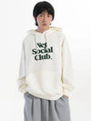 VIVID OG LOGO HOOD IVORY - NET SOCIAL CLUB - BALAAN 1