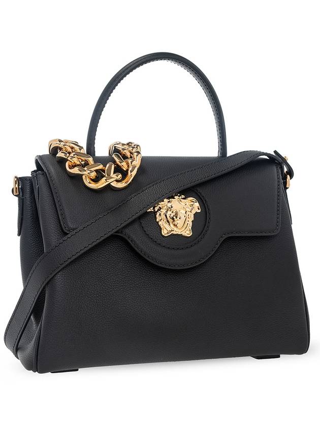 Medium La Medusa Chain Tote Bag Black - VERSACE - BALAAN 5