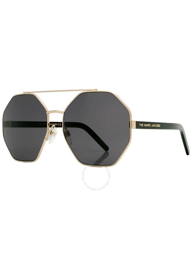 Marc Jacobs Grey Geometric Ladies Sunglasses MARC 524/S 0RHL/IR 60 - MARC JACOBS - BALAAN 3