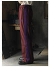 Poly Smooth Bootcut Track Pants Wine - NEEDLES - BALAAN 5