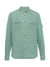 Long Sleeve Shirt 16CMSH301A005415G 626 Green - CP COMPANY - BALAAN 3