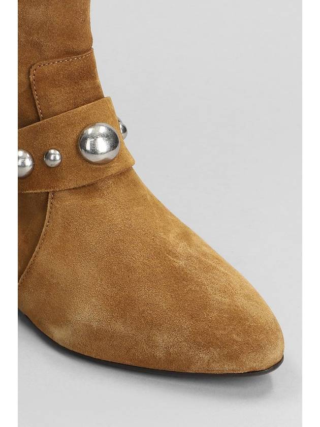 Isabel Marant Siago Low Heels Ankle Boots - ISABEL MARANT - BALAAN 5