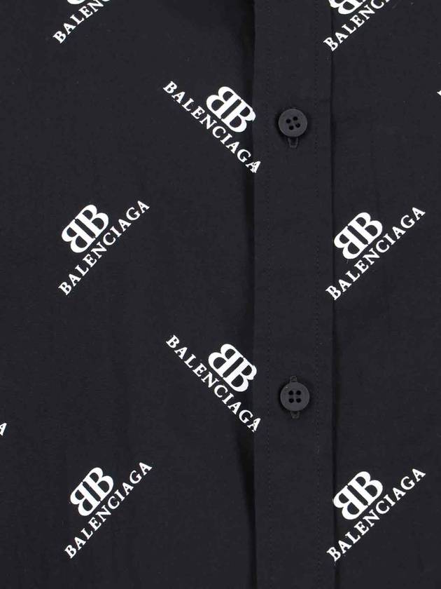 Balenciaga Shirts Black - BALENCIAGA - BALAAN 4