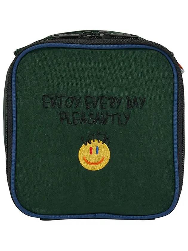 LaLa Multi Pouch Bag Deep Green - LALA SMILE - BALAAN 7