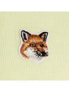 Fox Head Patch Classic Wool Cardigan Yellow - MAISON KITSUNE - BALAAN 5