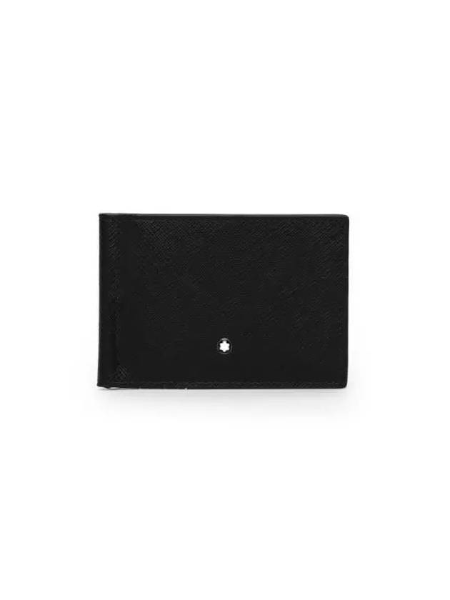 Sartorial 6CC Money Clip Half Wallet Black - MONTBLANC - BALAAN 3