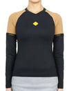 Sienna Slim Fit Long Sleeve T-Shirt Black - J.LINDEBERG - BALAAN 3