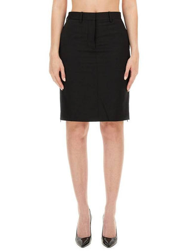 Helmut Lang Wool Skirt - HELMUT LANG - BALAAN 1