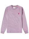 Small Heart Logo Long Sleeve T-Shirt Parma - AMI - BALAAN 2