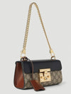 Padlock Small Shoulder Bag Black Beige - GUCCI - BALAAN 5