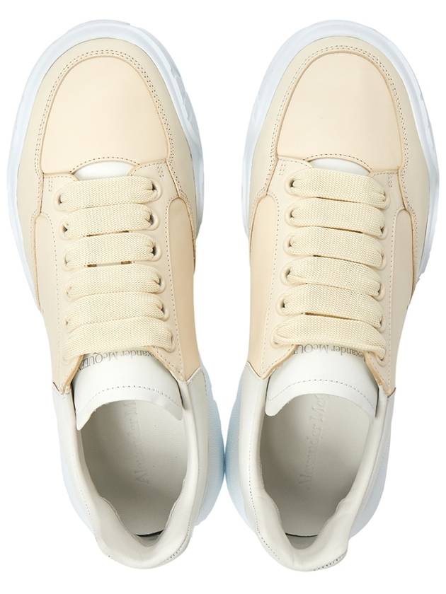 Men's Court Low Top Sneakers Vanilla - ALEXANDER MCQUEEN - BALAAN 3