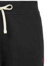 Embroidered Pony Embroidered Logo Shorts Black - POLO RALPH LAUREN - BALAAN 4