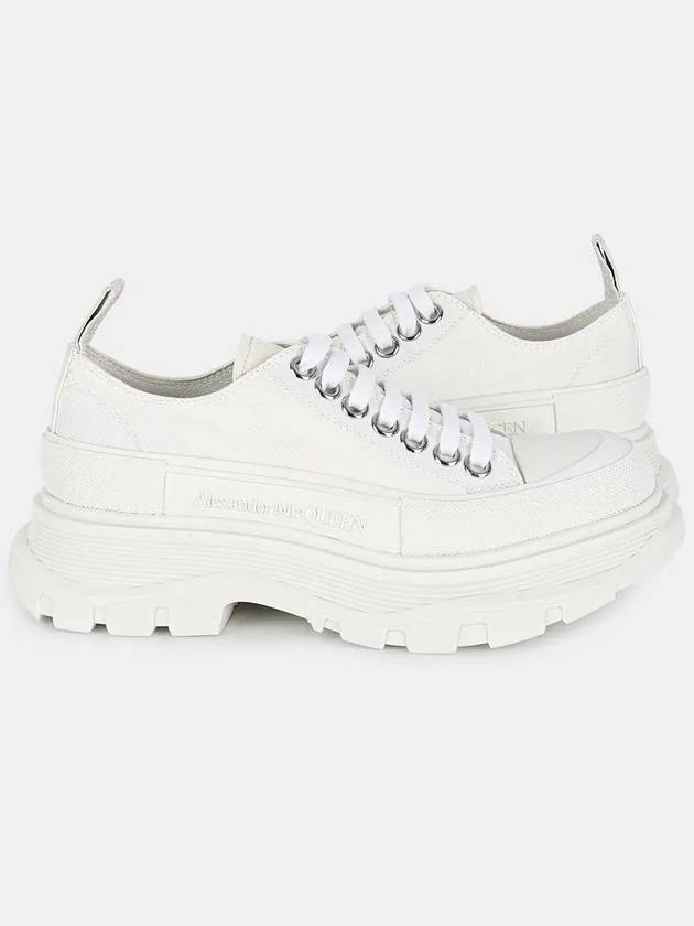 Tread Slick Low Top Sneakers White - ALEXANDER MCQUEEN - BALAAN 3