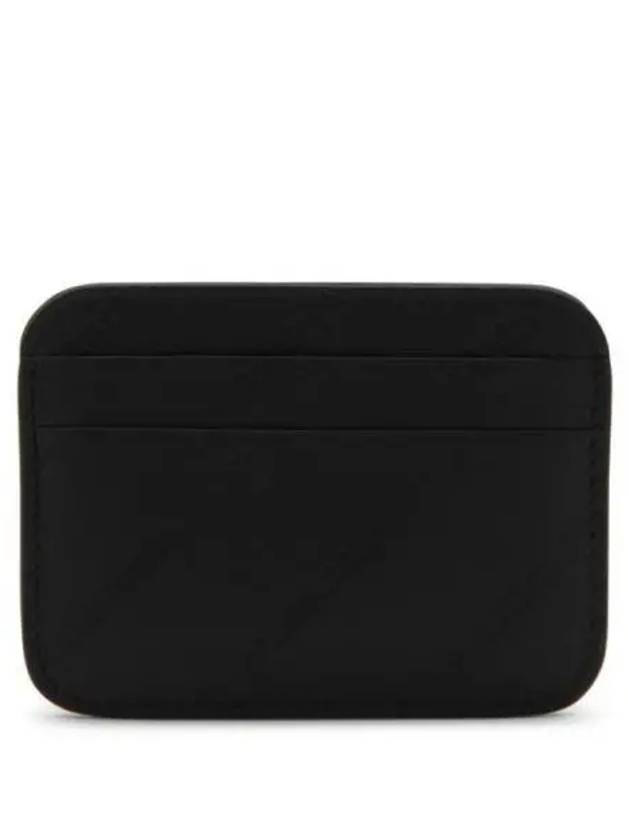 Embossed Logo Card Wallet Black - BALENCIAGA - BALAAN 2