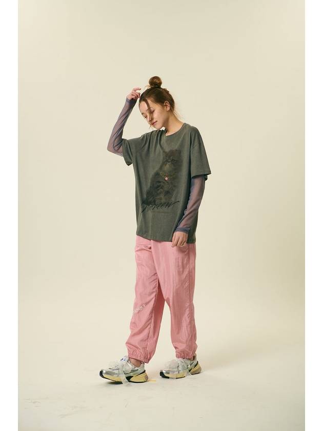 Emma rustling rabbit jogger pants pink - VIBEREEN - BALAAN 11