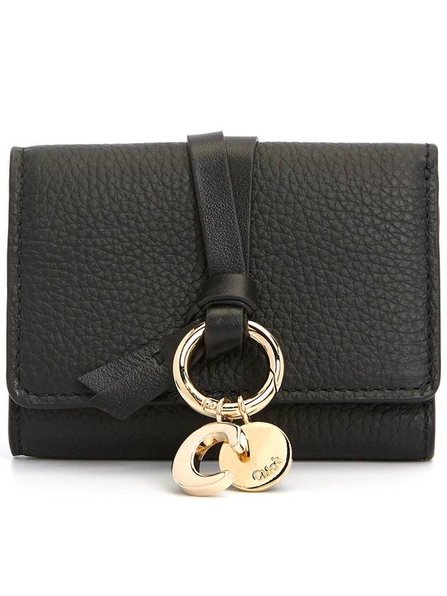 Alphabet Small Half Wallet Black - CHLOE - BALAAN 2