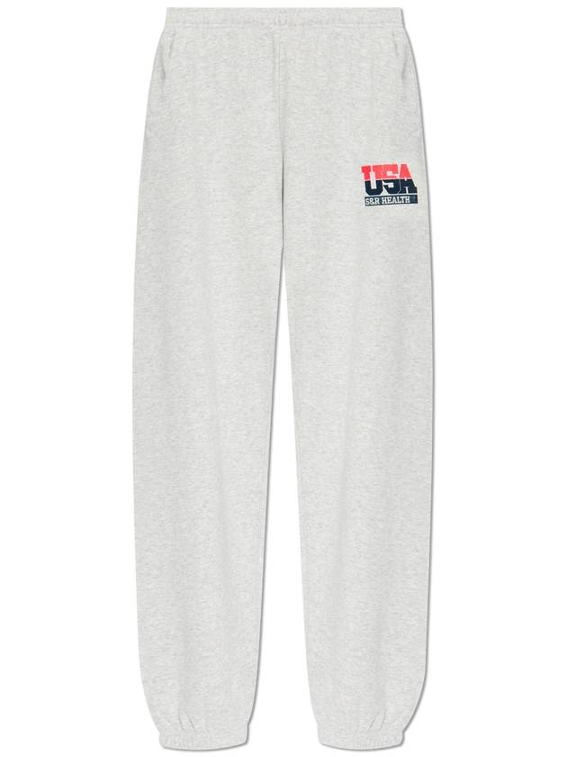 Sporty & Rich Sweatpants With Logo, Unisex, Grey - SPORTY & RICH - BALAAN 1