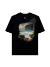 Women s Blur Graphic T Shirt Black 201368 - WOOYOUNGMI - BALAAN 1