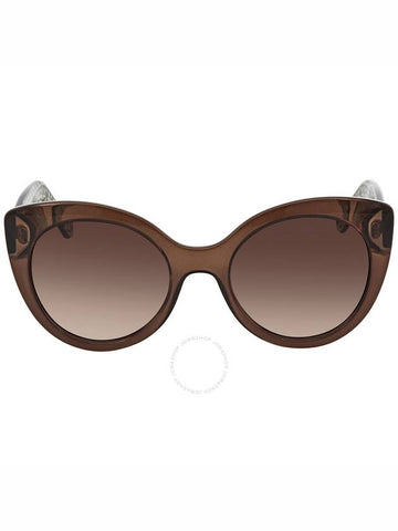 Salvatore Ferragamo Brown Gradient Butterfly Ladies Sunglasses SF964S 210 54 - SALVATORE FERRAGAMO - BALAAN 1