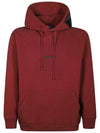 Lettering Logo Hoodie Bordeaux - VETEMENTS - BALAAN 1