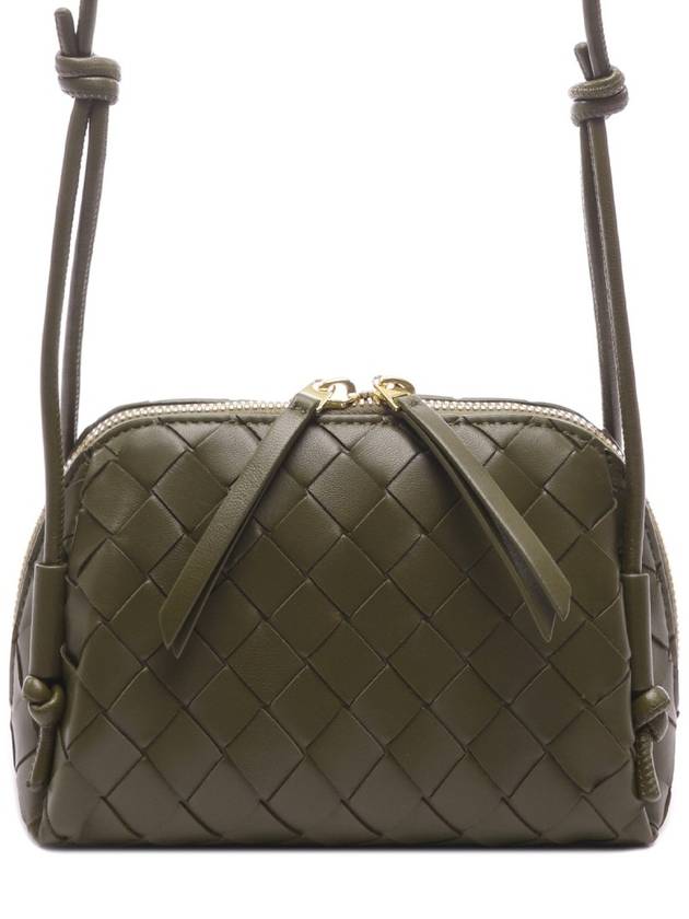 Intrecciato Concert Pouch Bag Olive Oil - BOTTEGA VENETA - BALAAN 2