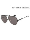 Eyewear Boeing Metal Sunglasses Grey - BOTTEGA VENETA - BALAAN 2