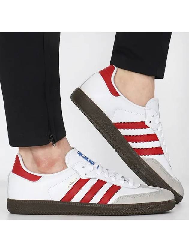 Samba OG Low Top Sneakers Red White - ADIDAS - BALAAN 2