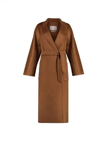 Ludmilla Belt Single Coat Tobacco - MAX MARA - BALAAN 2