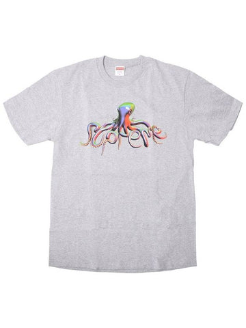 tentacles octopus tee octopus tee gray tentacles tee gray - SUPREME - BALAAN 1