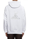 Burberry 8024368 A1464 Hoodie White Burberry - BALMAIN - BALAAN 4