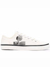 Binkoo Logo Canvas Low Top Sneakers Chalk - ISABEL MARANT - BALAAN 2