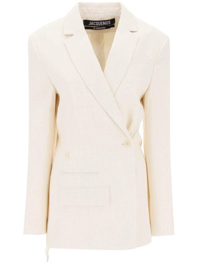 23 fw La VESTE TIBAU double-breasted blazer 231JA022 1069 110 B0230782938 - JACQUEMUS - BALAAN 1