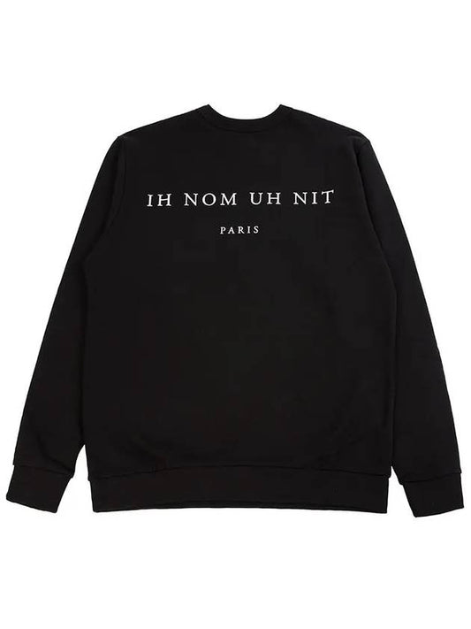 Pena Printing Sweatshirt Black NUS18442 - IH NOM UH NIT - BALAAN 2