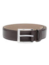 Ellotyo Leather Belt Dark Brown - HUGO BOSS - BALAAN 1