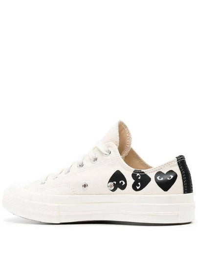 Comme Des Garçons Play X Converse Chuck Taylor `70 Multiheart Low Shoes - COMME DES GARCONS PLAY - BALAAN 2