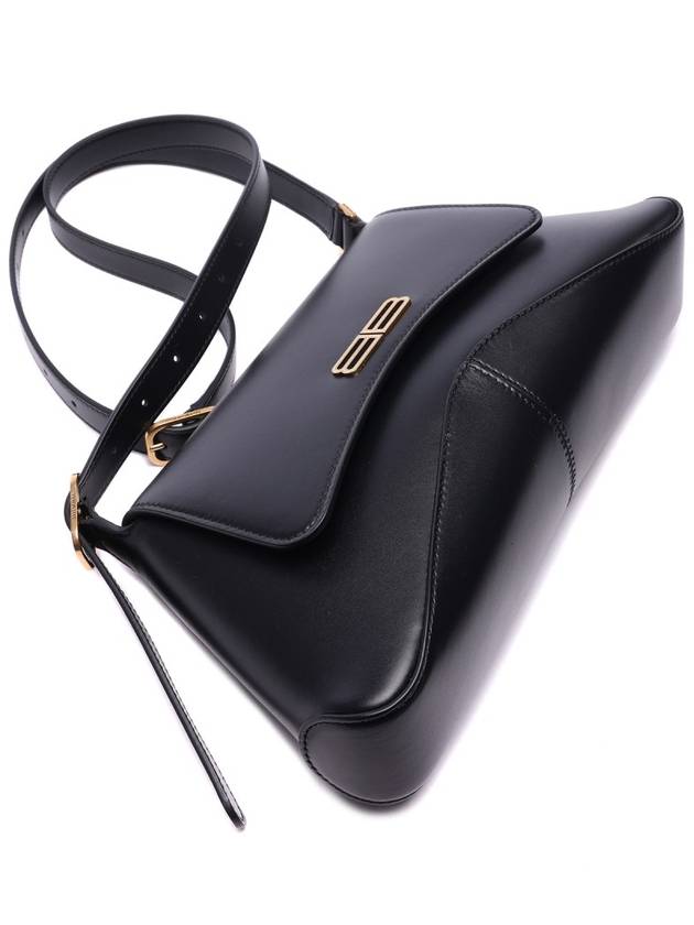 Box XX Medium Flap Shoulder Bag Black - BALENCIAGA - BALAAN 6