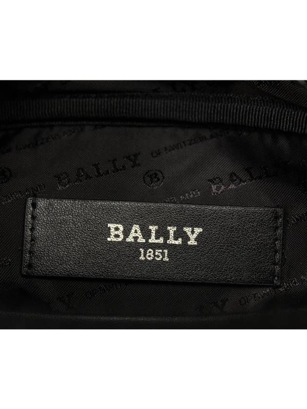 Mackao Logo Messenger Cross Bag Black - BALLY - BALAAN 8