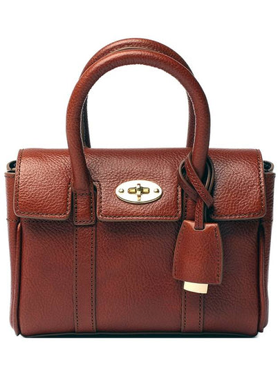 Mini Bayswater Tote Bag Brown - MULBERRY - BALAAN 2