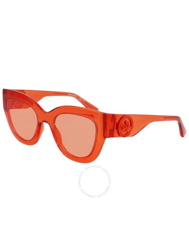 Longchamp Orange Cat Eye Ladies Sunglasses LO744S 842 52 - LONGCHAMP - BALAAN 1