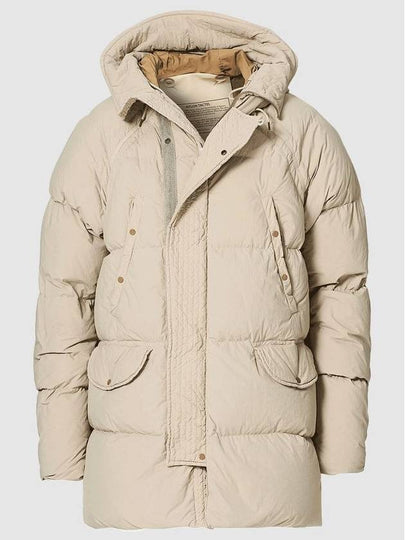 Deck Hood Down Parka Beige - TEN C - BALAAN 2