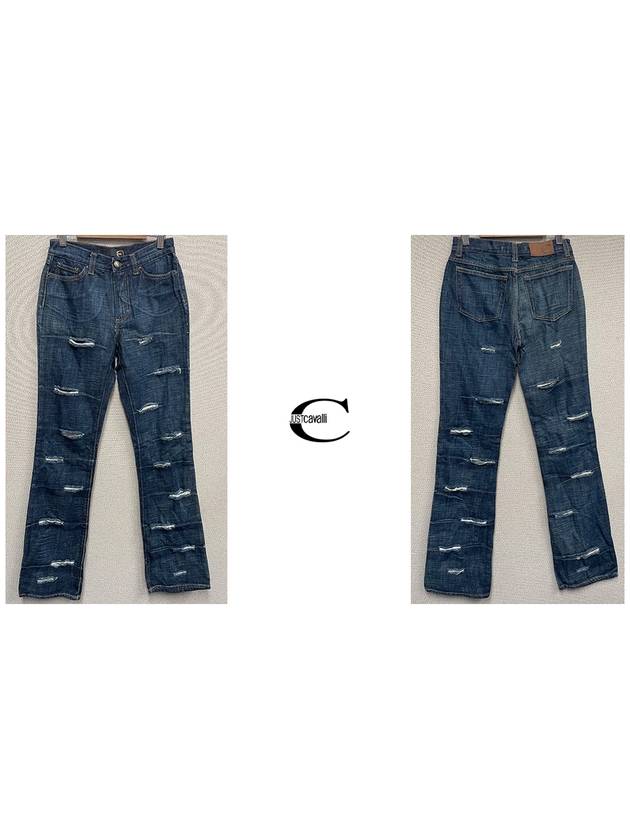 Women's straight jeans 26 EO6001 19341 700 - JUST CAVALLI - BALAAN 2