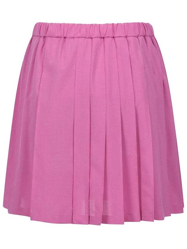 Banding Logo Pleated Skirt MW3MS173PIK - P_LABEL - BALAAN 3