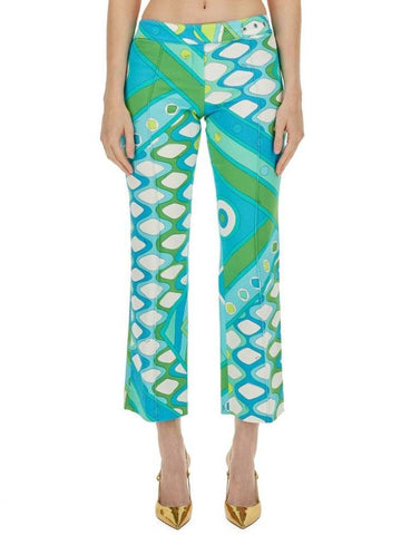 Pucci Gabardine Pants - EMILIO PUCCI - BALAAN 1