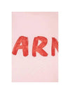 Logo Long Sleeve T-Shirt Pink - MARNI - BALAAN 4