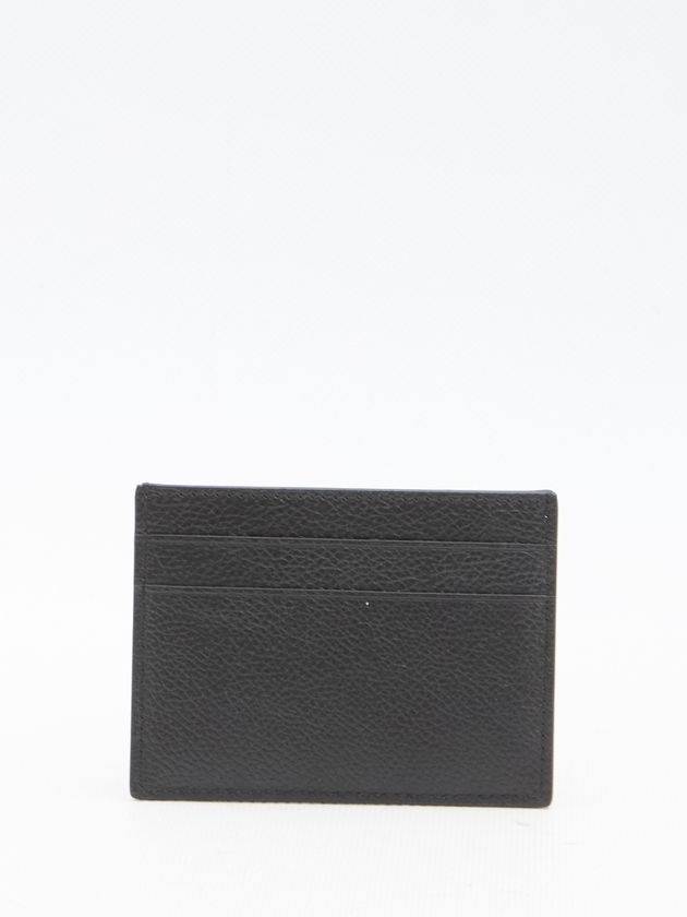 Logo Printing Leather Card Wallet Black - BALENCIAGA - BALAAN 3