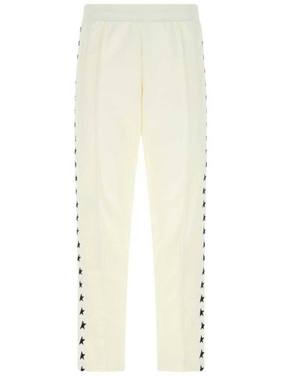 Men's Road Tapered Track Pants White - GOLDEN GOOSE - BALAAN 2